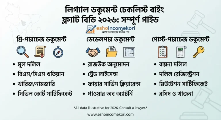 Legal Document Checklist Buying Flat BD 2026: সম্পূর্ণ গাইড