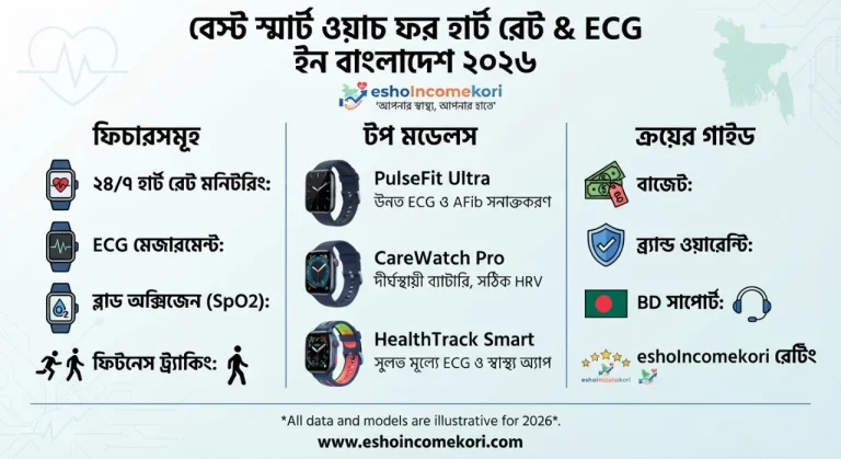 Best Smart Watch for Heart Rate & ECG in Bangladesh 2026