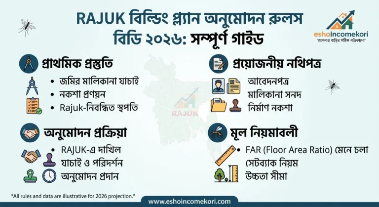 RAJUK Building Plan Approval Rules BD 2026: সম্পূর্ণ গাইড
