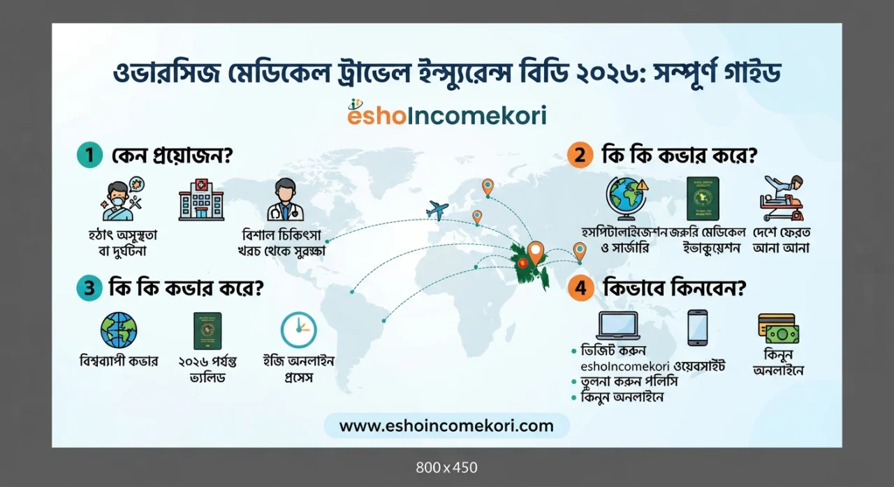 Overseas Medical Travel Insurance BD 2026: সম্পূর্ণ গাইড