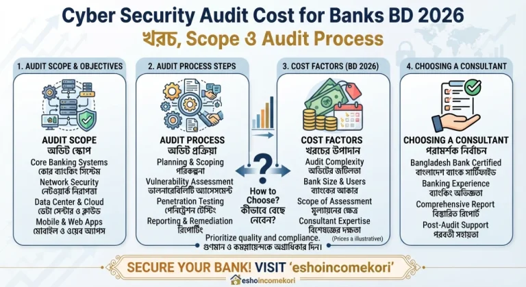 Cyber Security Audit Cost for Banks BD 2026: খরচ, Scope ও Audit Process