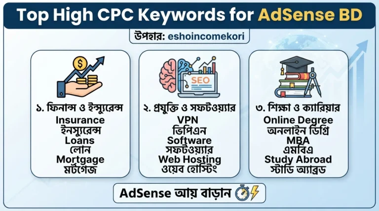 Top High CPC Keywords for AdSense BD