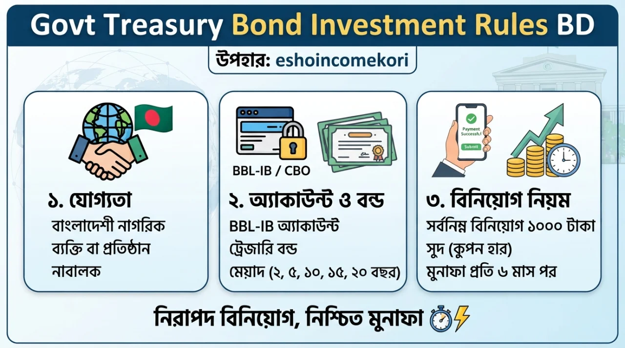 Govt Treasury Bond Investment Rules BD