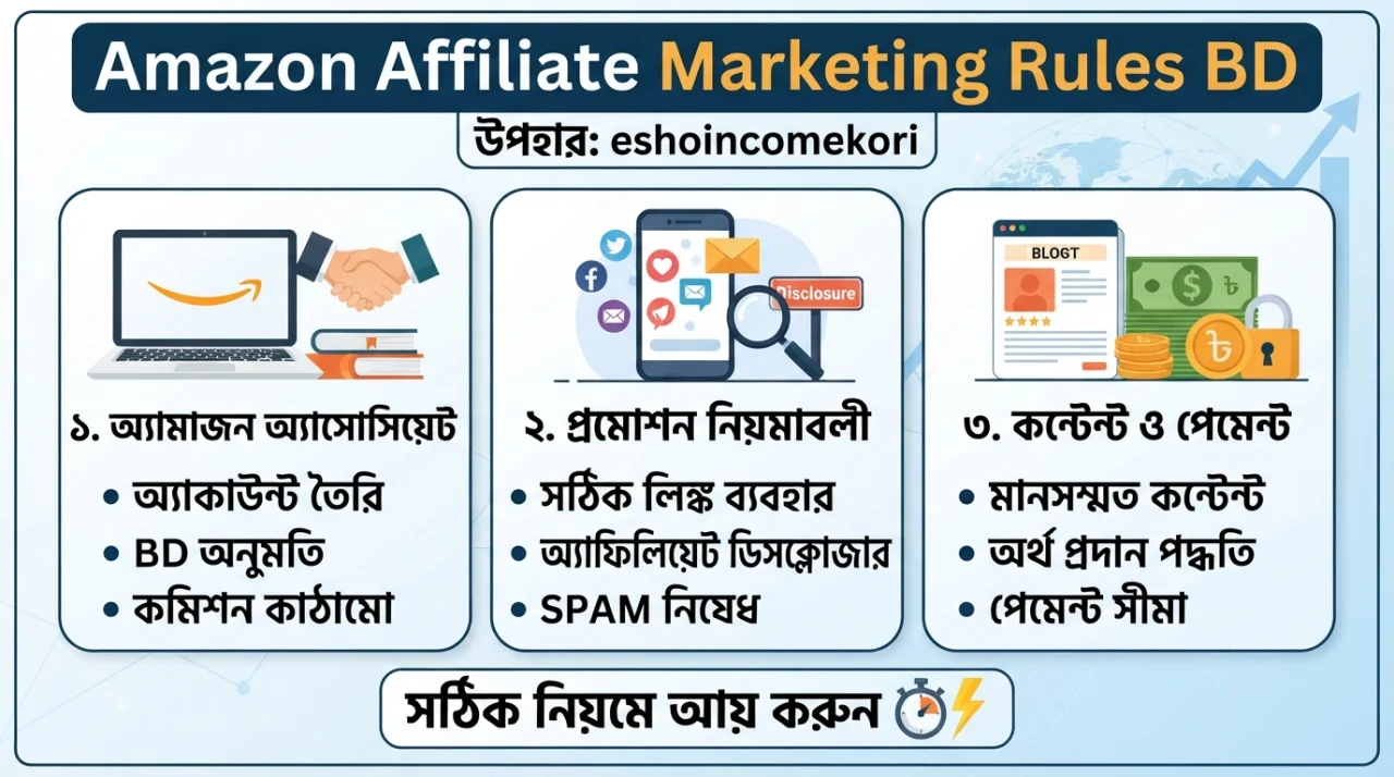 Amazon Affiliate Marketing Rules BD