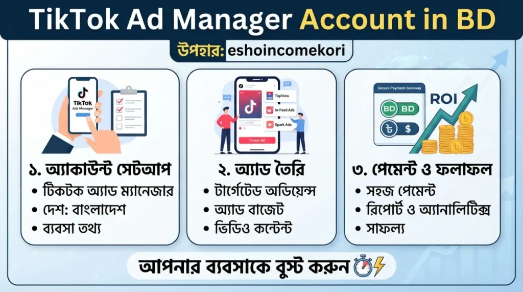 TikTok Ad Manager Account in BD
