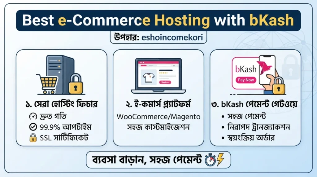 Best e-Commerce Hosting with bKash