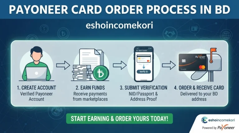Payoneer Card Order Process in BD