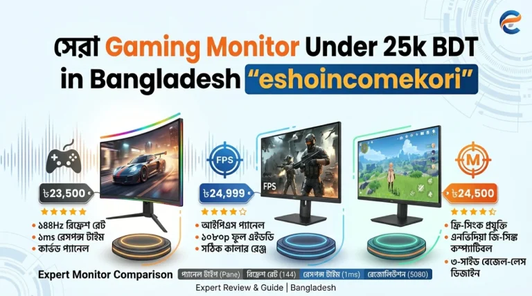 Best Monitor for Gaming Under 25k in Bangladesh