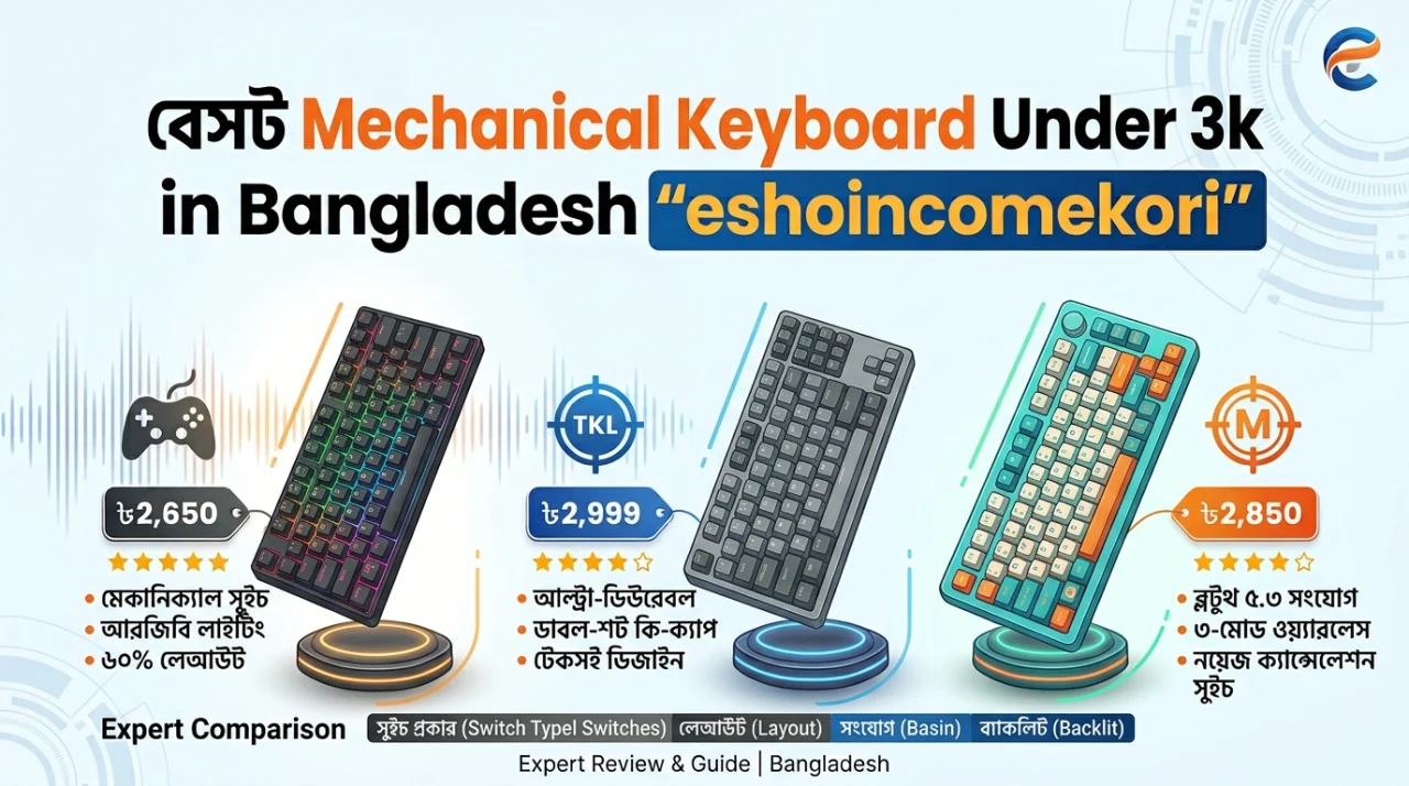 Best Mechanical Keyboard Under 3k in Bangladesh