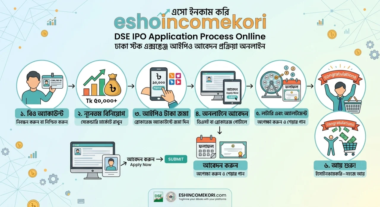 DSE IPO Application Process Online