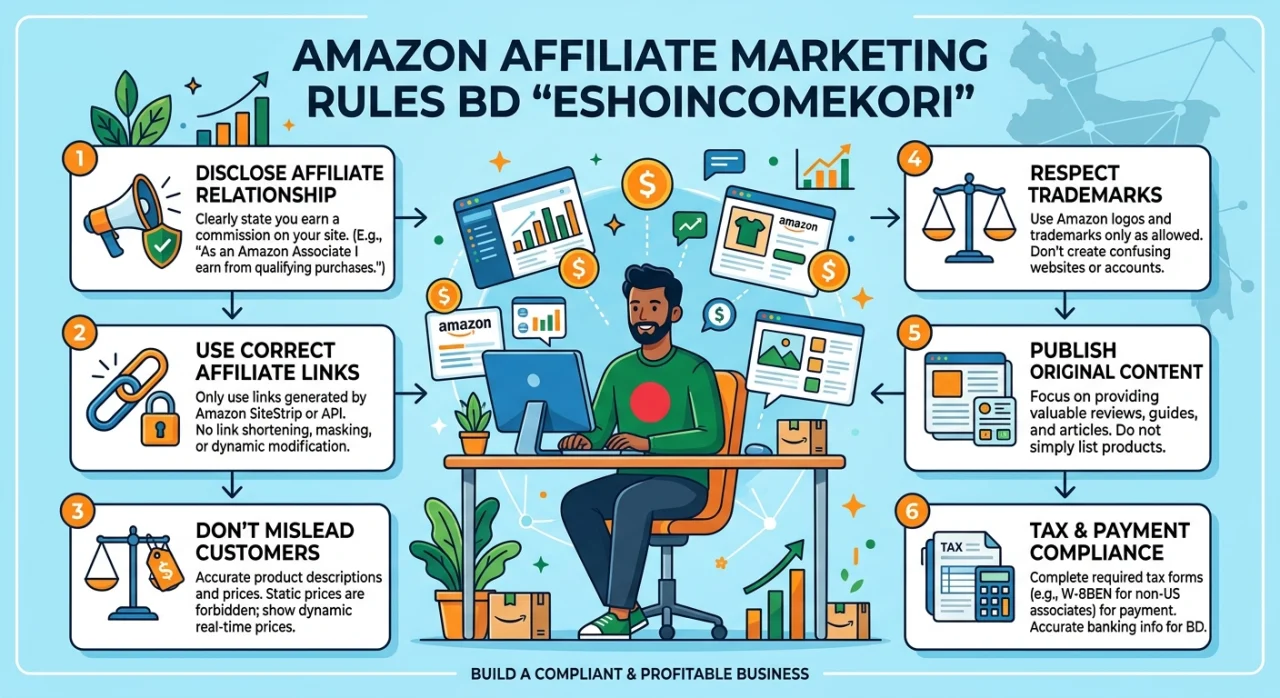  Amazon Affiliate Marketing Rules BD