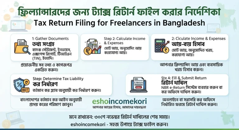 Tax Return Filing for Freelancers in Bangladesh