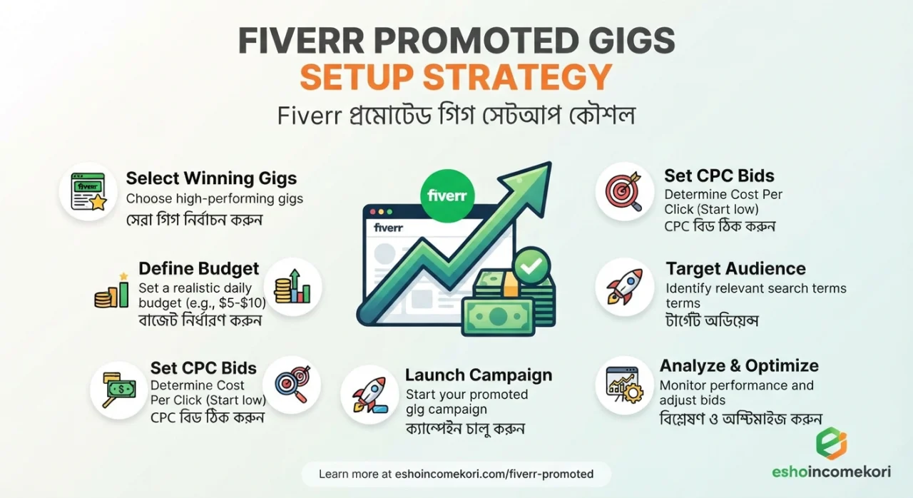 Fiverr Promoted Gigs Setup Strategy