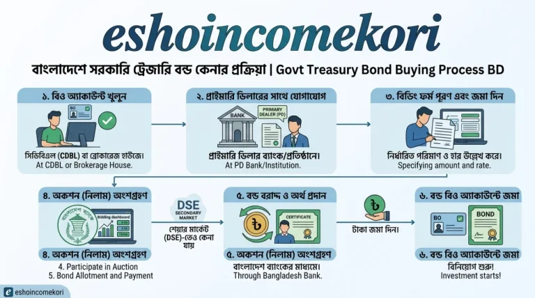 Govt Treasury Bond Buying Process BD