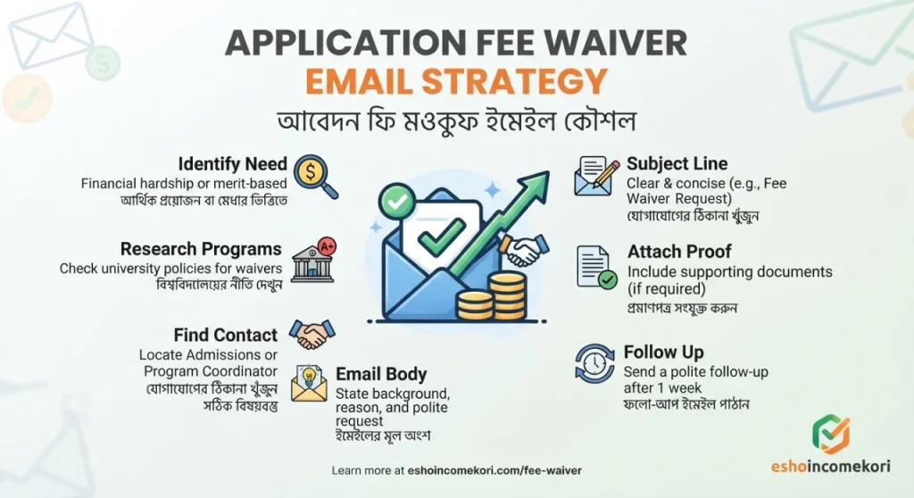 Application Fee Waiver Email Strategy