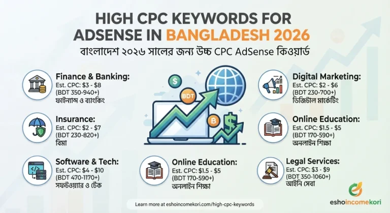 High CPC Keywords for AdSense in Bangladesh 2026
