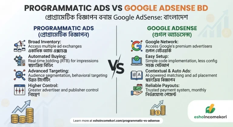 Programmatic Ads vs Google AdSense BD