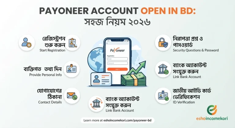 Payoneer Account Open in BD: সহজ নিয়ম 2026