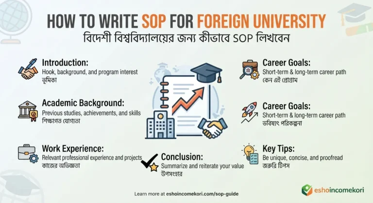 How to Write SOP for Foreign University