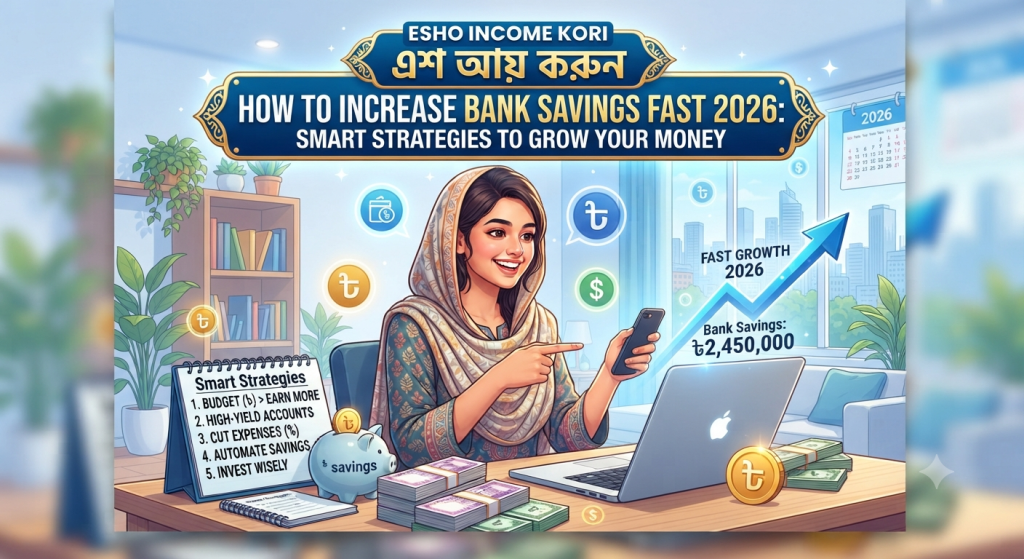 How to Increase Bank Savings Fast 2026: Smart Strategies to Grow Your Money | Savings Growth Guide