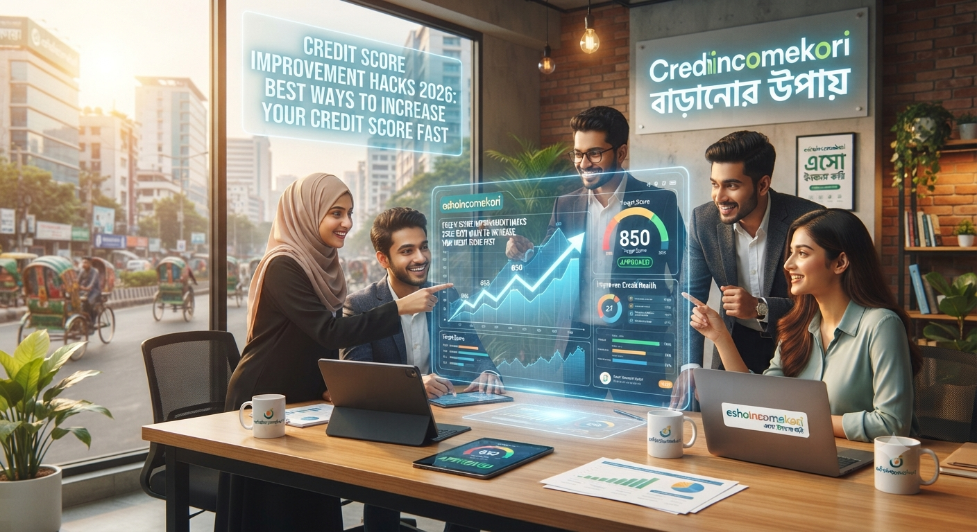 Credit Score Improvement Hacks 2026: Best Ways to Increase Your Credit Score Fast | Credit Score বাড়ানোর উপায়