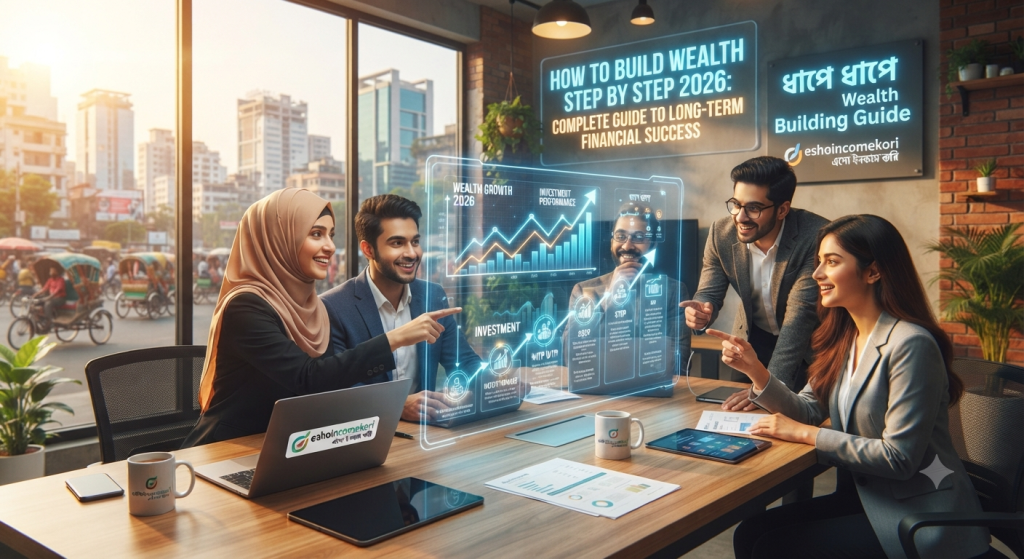 How to Build Wealth Step by Step 2026: Complete Guide to Long-Term Financial Success | ধাপে ধাপে Wealth Building Guide