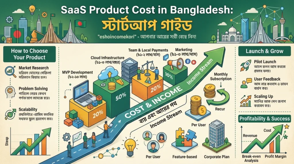 SaaS Product Cost in Bangladesh: স্টার্টআপ গাইড