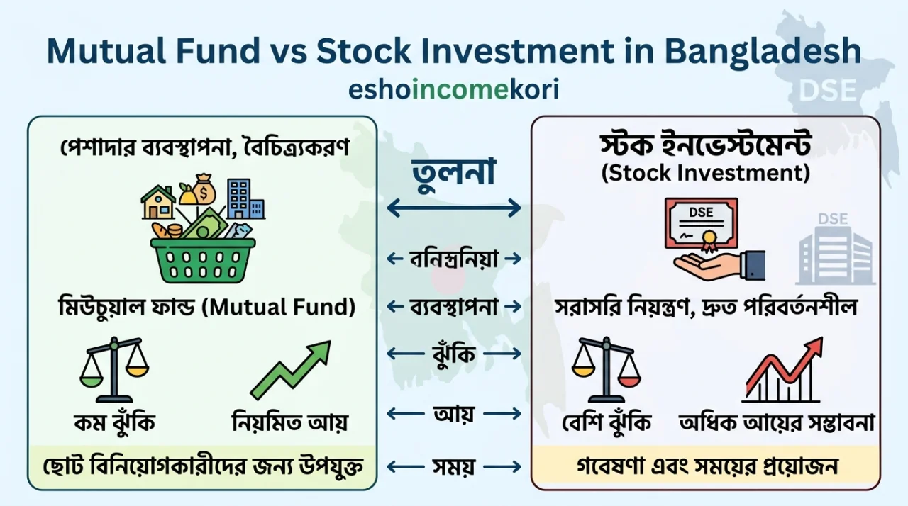 Mutual Fund vs Stock Investment in Bangladesh