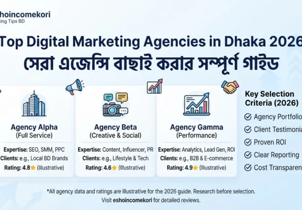 Top Digital Marketing Agencies in Dhaka 2026 – সেরা এজেন্সি বাছাই করার সম্পূর্ণ গাইড