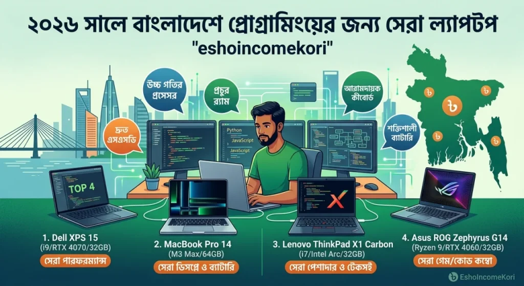  Best Laptops for Programming in Bangladesh 2026