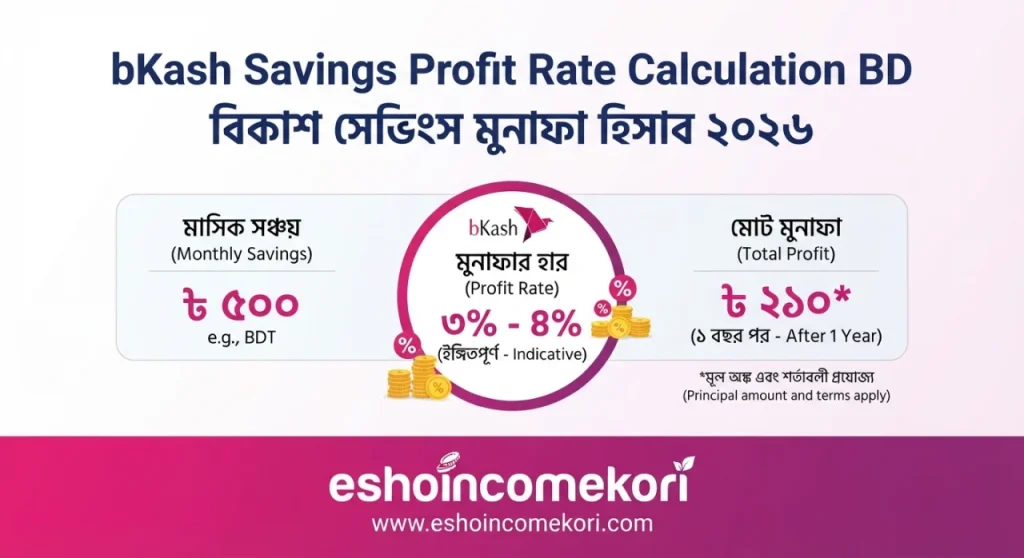 bKash Savings Profit Rate Calculation BD – বিকাশ সেভিংস মুনাফা হিসাব ২০২৬