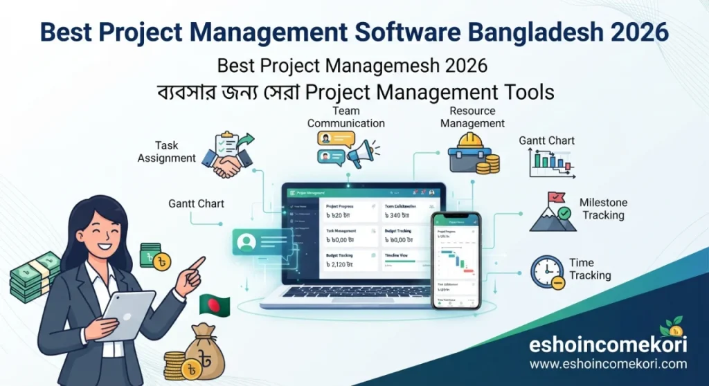 Best Project Management Software Bangladesh 2026 – ব্যবসার জন্য সেরা Project Management Tools