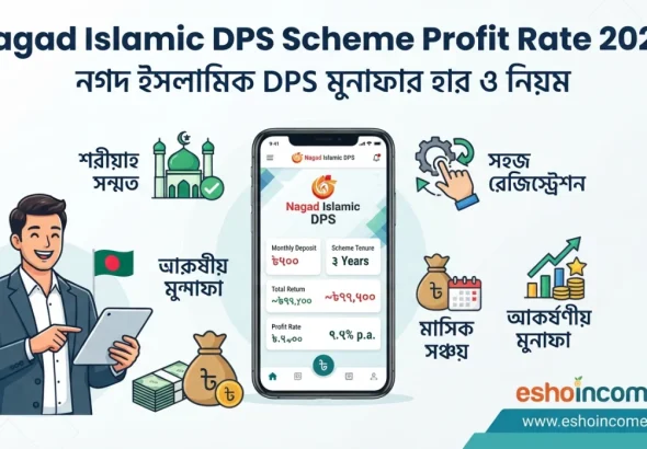 Nagad Islamic DPS Scheme Profit Rate 2026 – নগদ ইসলামিক DPS মুনাফার হার ও নিয়ম