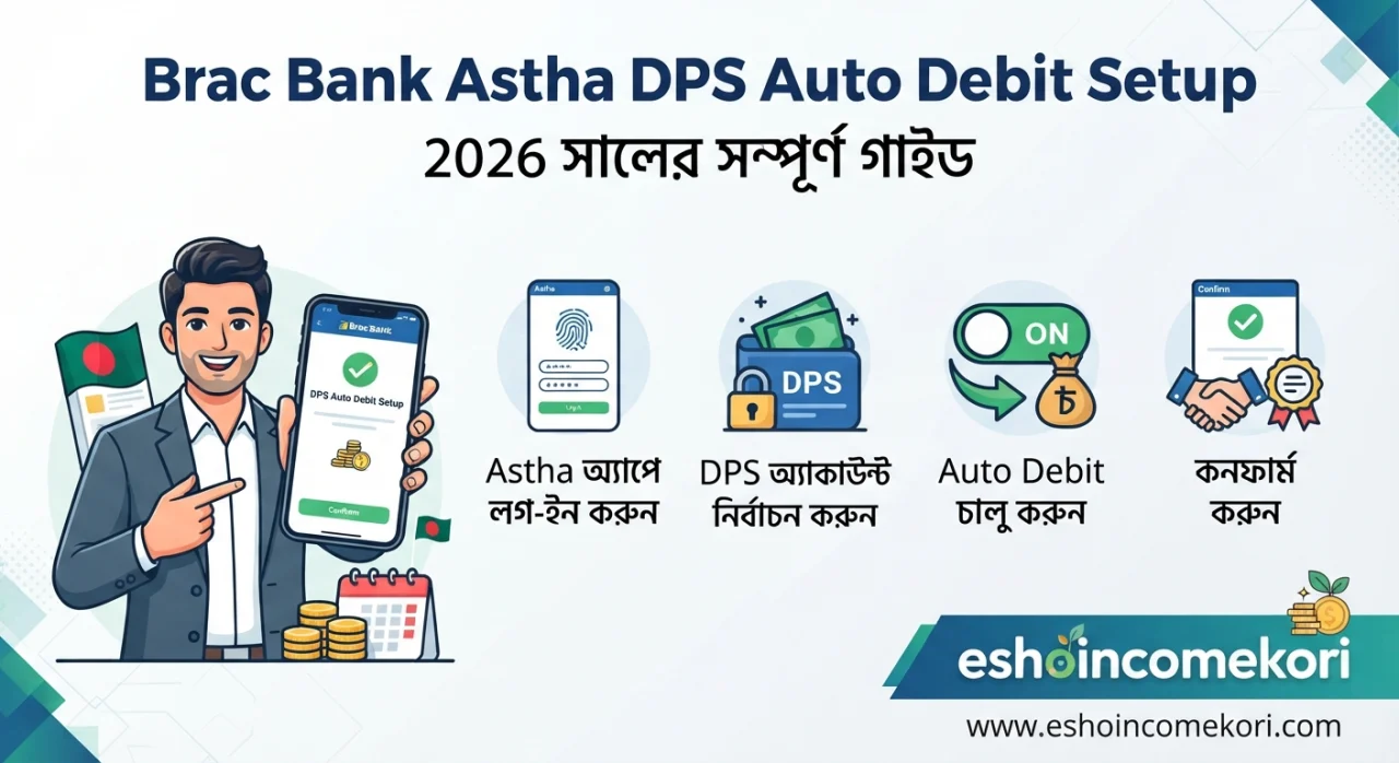 Brac Bank Astha DPS Auto Debit Setup: 2026 সালের সম্পূর্ণ গাইড