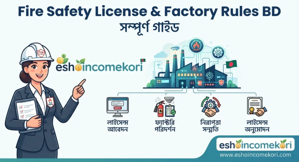 Fire Safety License & Factory Rules BD: সম্পূর্ণ গাইড