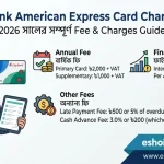 City Bank American Express Card Charges BD: 2026 সালের সম্পূর্ণ Fee & Charges Guide