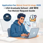 Application Fee Waiver Email Strategy 2026 – USA Graduate School-এর জন্য Fee Waiver Request Guide