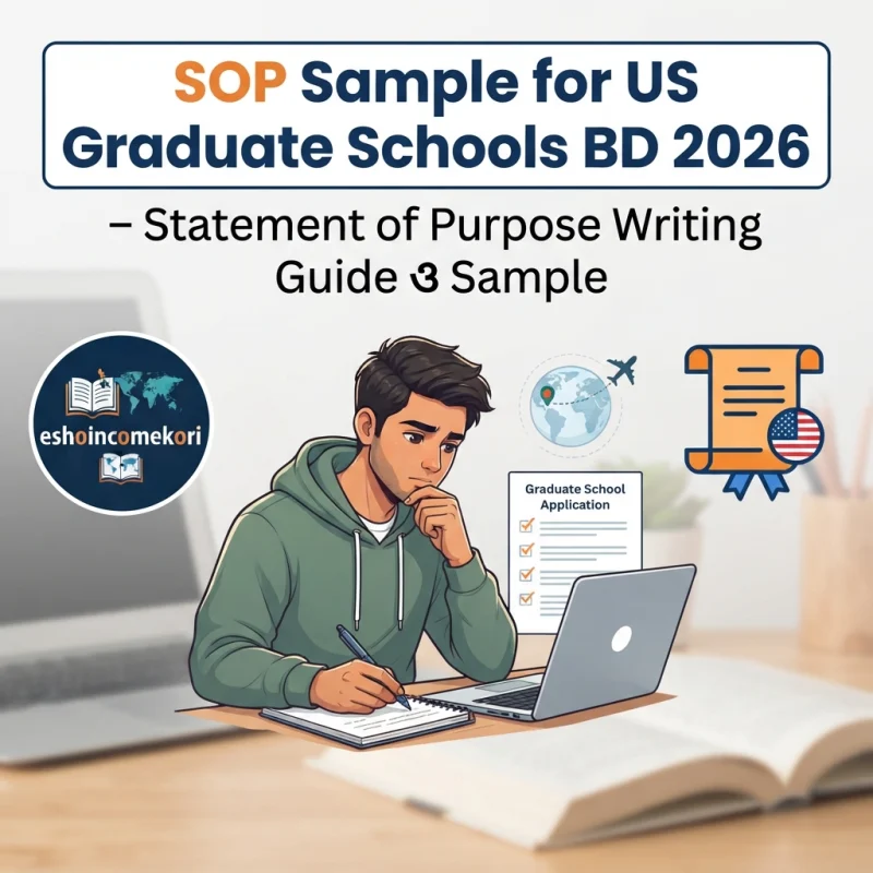 SOP Sample for US Graduate Schools BD 2026 – Statement of Purpose Writing Guide ও Sample