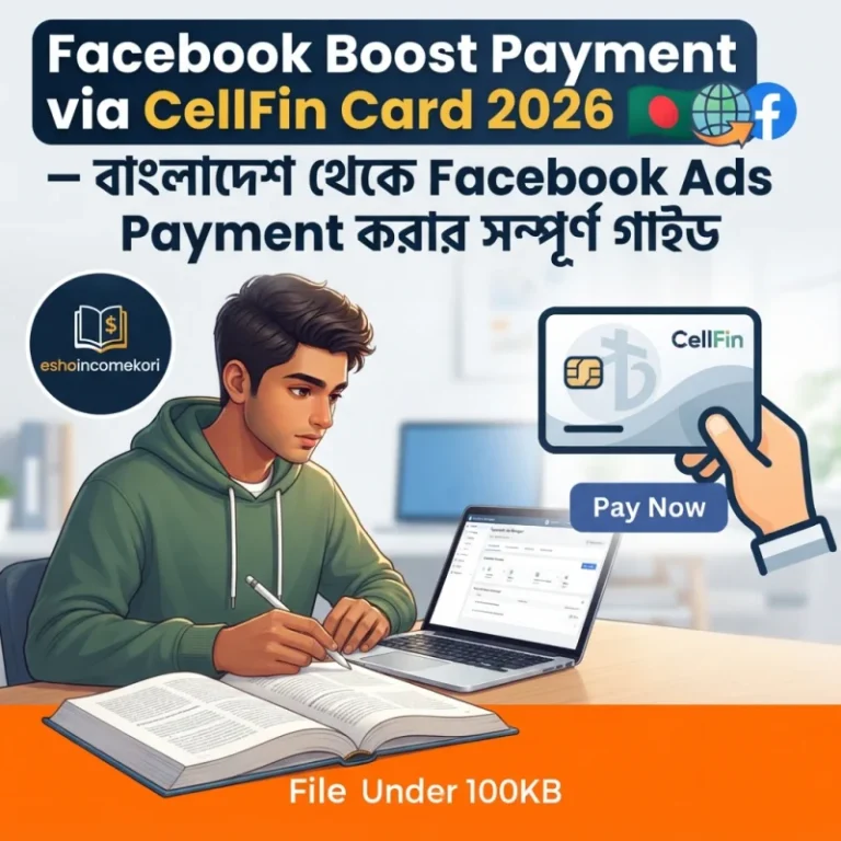 Facebook Boost Payment via CellFin Card 2026 – বাংলাদেশ থেকে Facebook Ads Payment করার সম্পূর্ণ গাইড