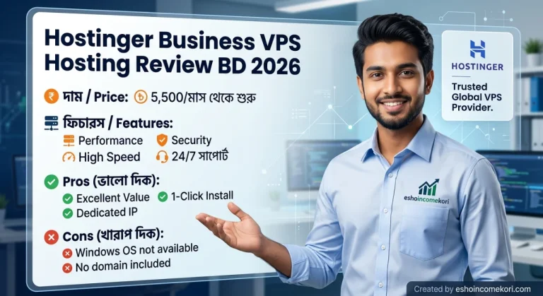 Hostinger Business VPS Hosting Review BD 2026 – Price, Features, Pros & Cons