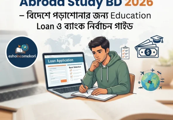 Education Loan Banks Abroad Study BD 2026 – বিদেশে পড়াশোনার জন্য Education Loan ও ব্যাংক নির্বাচন গাইড