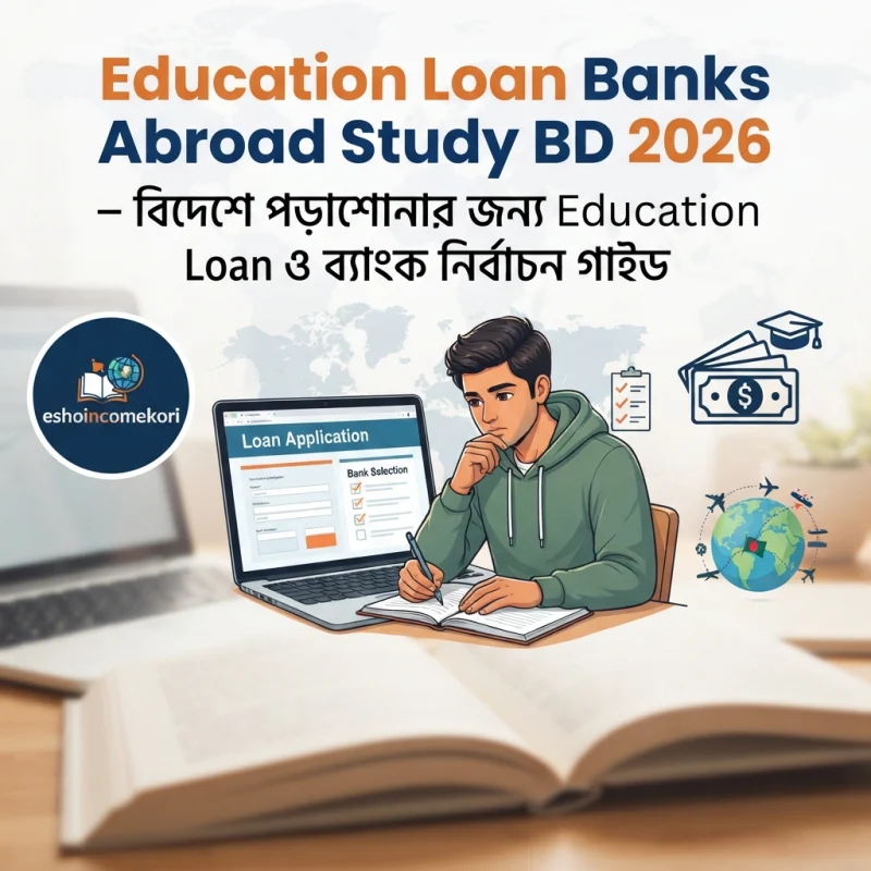 Education Loan Banks Abroad Study BD 2026 – বিদেশে পড়াশোনার জন্য Education Loan ও ব্যাংক নির্বাচন গাইড