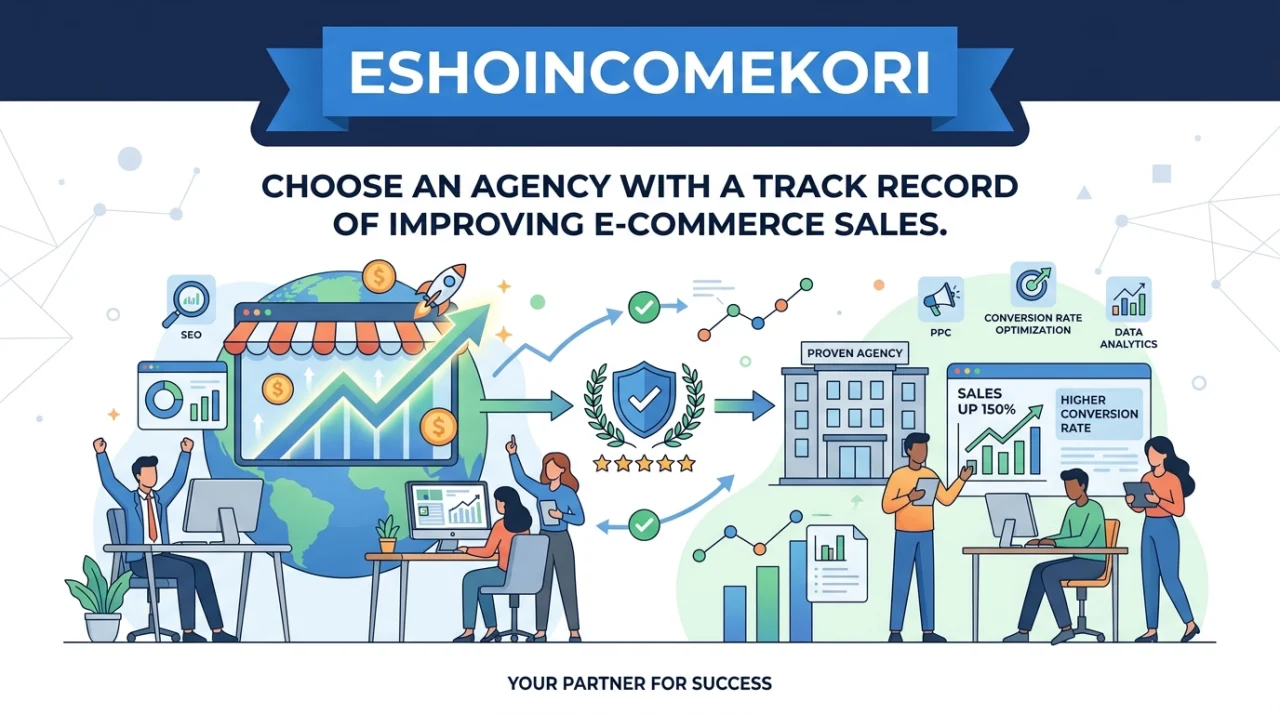  Choose an agency with a track record of improving e-commerce sales.