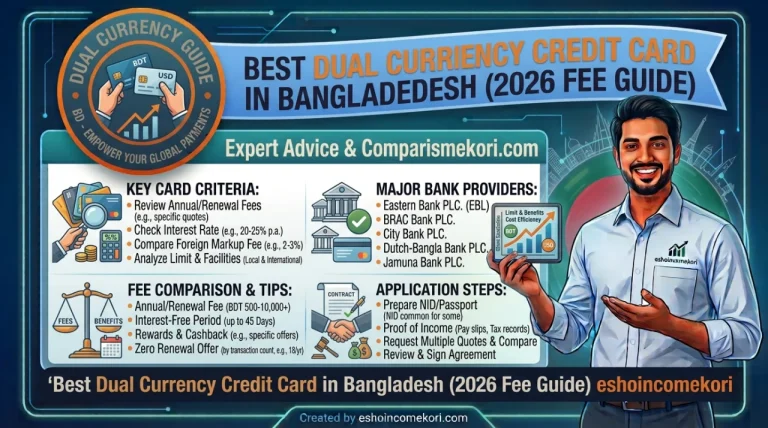 Best Dual Currency Credit Card in Bangladesh (2026 Fee Guide)