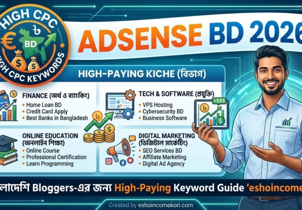High CPC Keywords List for AdSense BD 2026 – বাংলাদেশি Bloggers-এর জন্য High-Paying Keyword Guide
