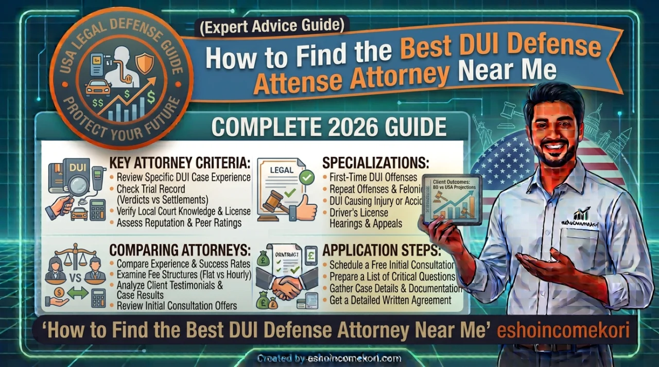 How to Find the Best DUI Defense Attorney Near Me
