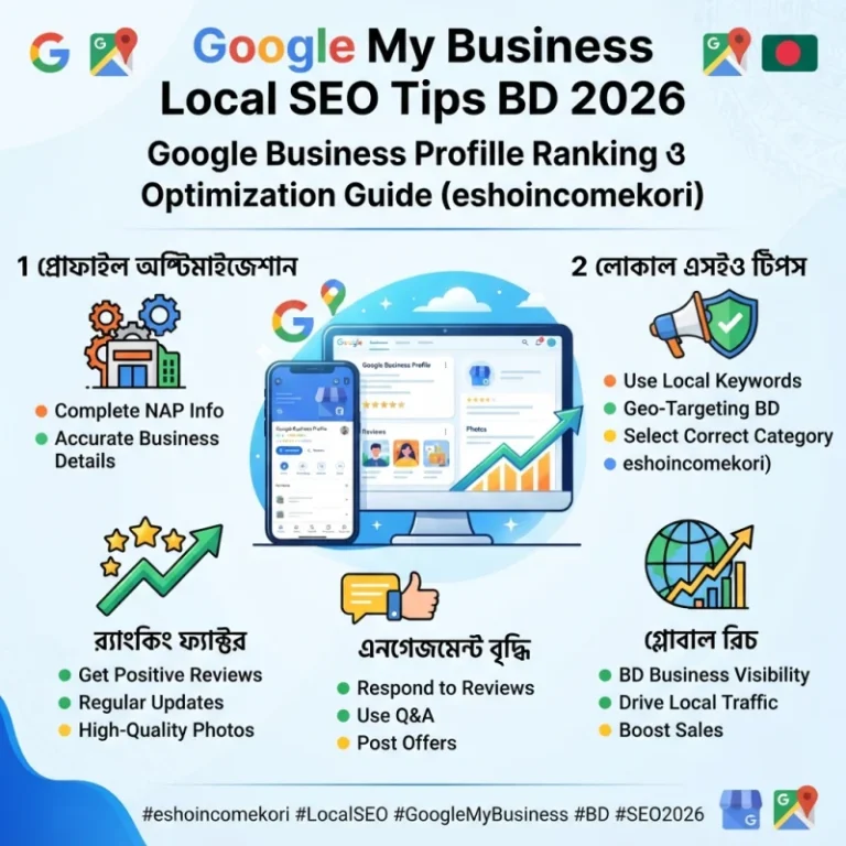 Google My Business Local SEO Tips BD 2026 – Google Business Profile Ranking ও Optimization Guide