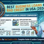 Best Business Loans for Bad Credit in USA: Complete Guide & Lenders Comparison