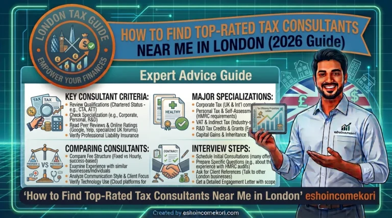 How to Find Top-Rated Tax Consultants Near Me in London