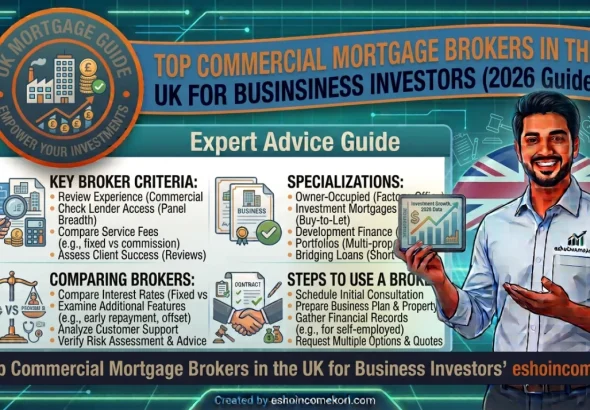  Top Commercial Mortgage Brokers in the UK for Business Investors